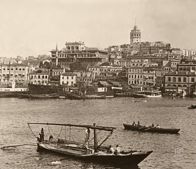 Fishing boats and Galata