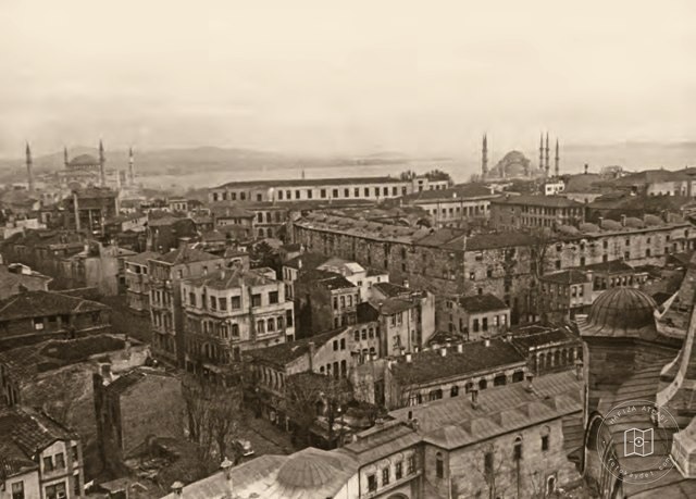 Nuruosmaniye'den İstanbul panoraması