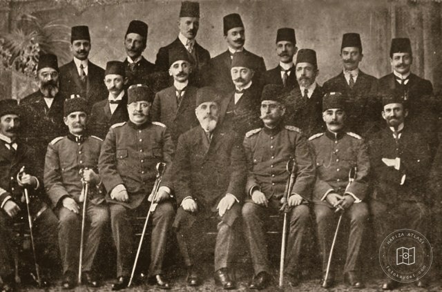 Members of the Ottoman Red Crescent central committee