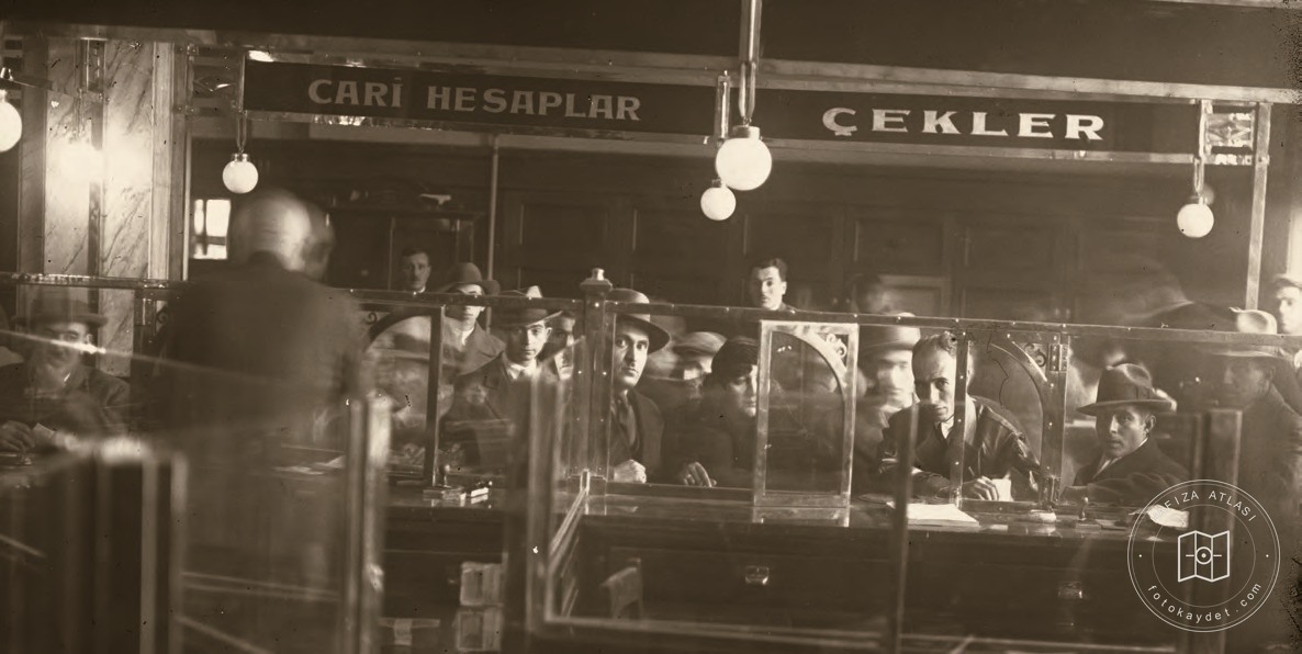 A bank branch in Istanbul