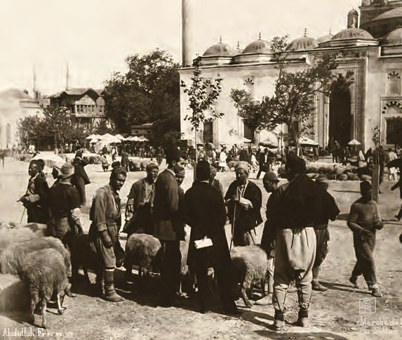 Beyazıt Meydanı’nda kurbanlık satışı