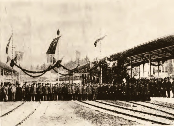 Sirkeci Tren Garı'nın açılışı