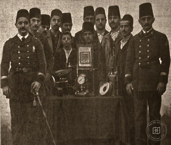 A group of Ottoman engineers