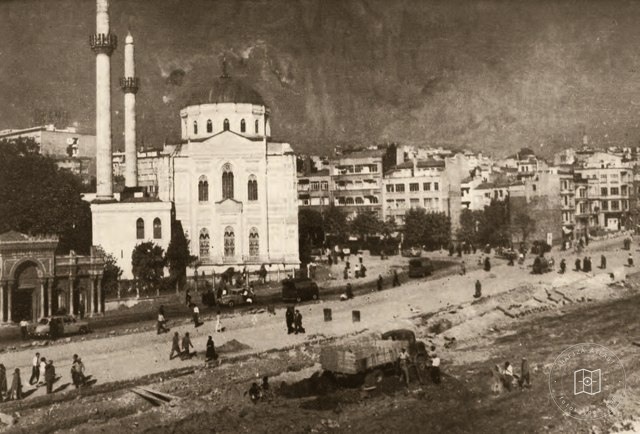 Redevelopment works in Aksaray Square