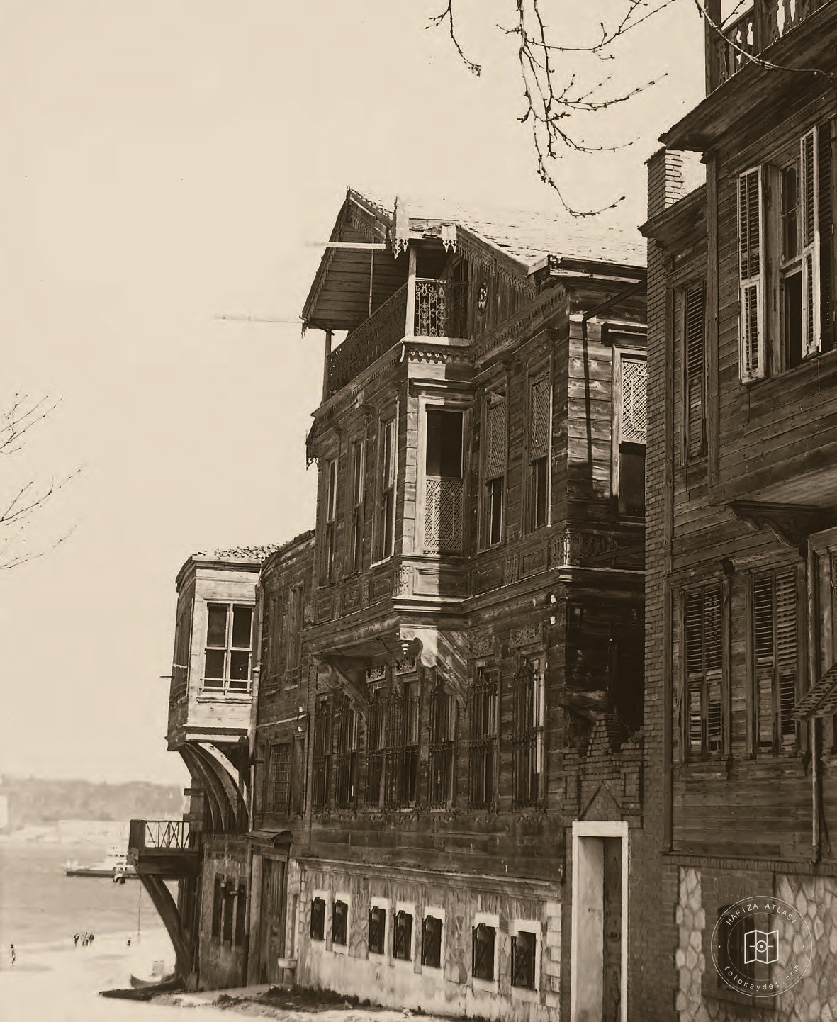 Wooden mansions in Istanbul