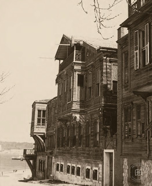Wooden mansions in Istanbul
