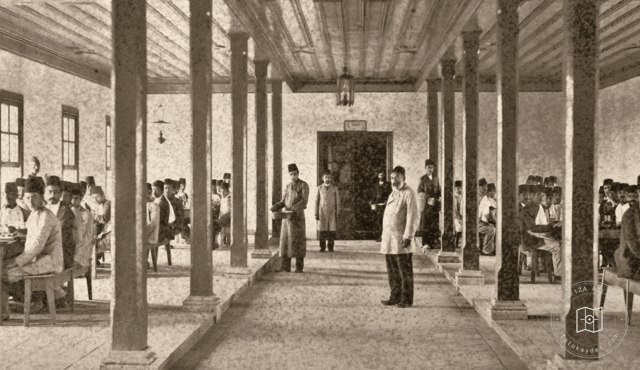 Dining hall at Halkalı Agricultural School