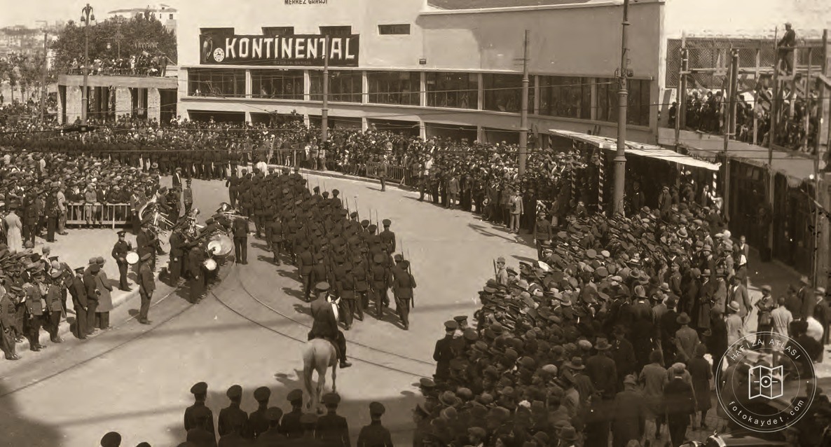 Central garage of Istanbul Automobile Company