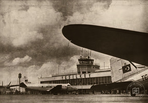 Runway at Yeşilköy Airport