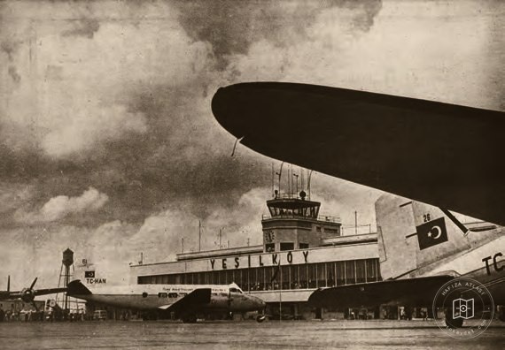 Runway at Yeşilköy Airport
