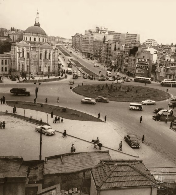 Aksaray'dan Saraçhane'ye bakış