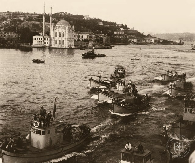 Fishing boats off Ortaköy