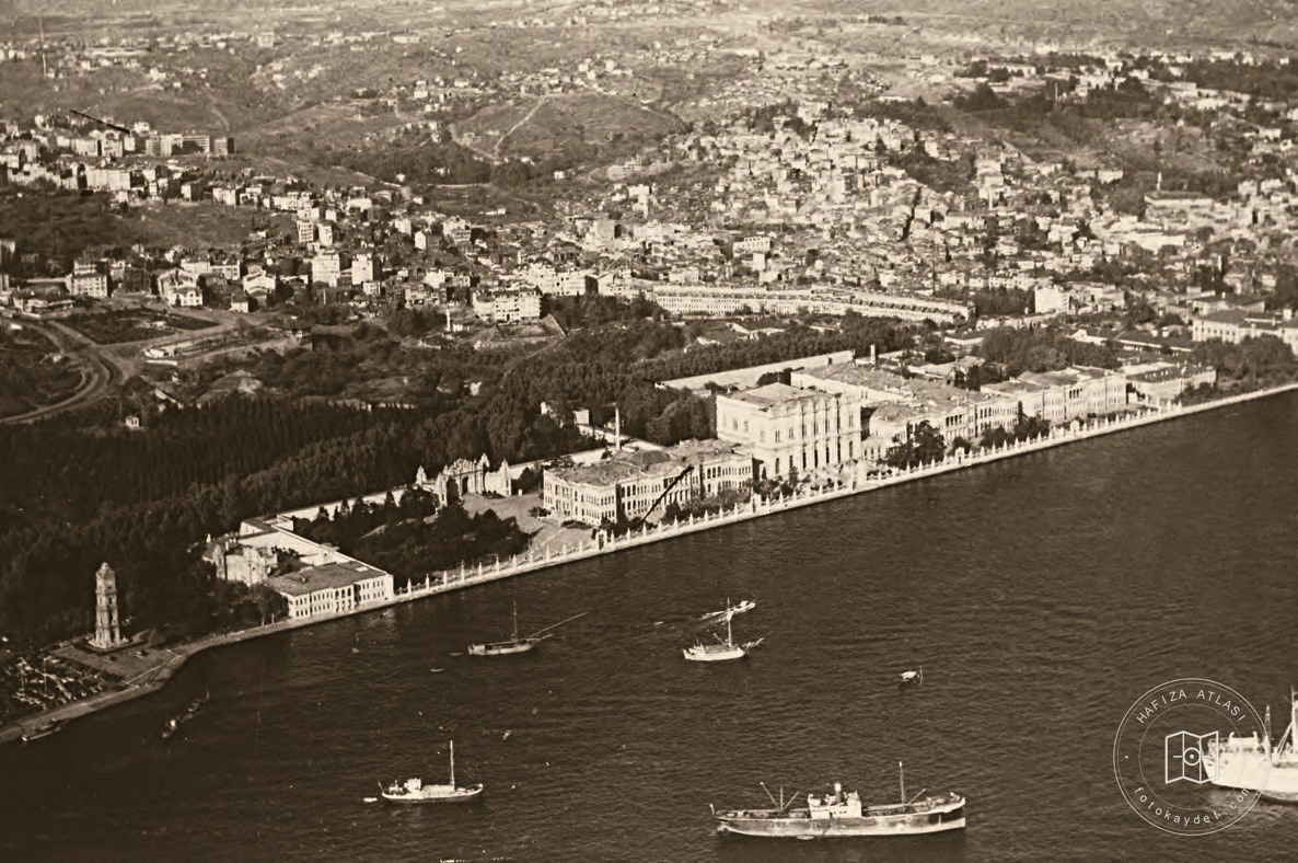Dolmabahçe Palace in the 1950s