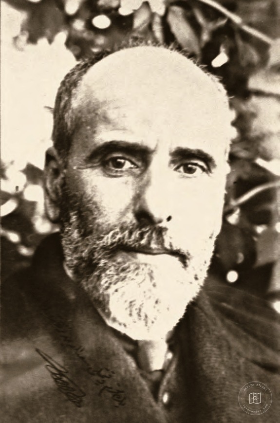Signed portrait of M. Tahir Olgun