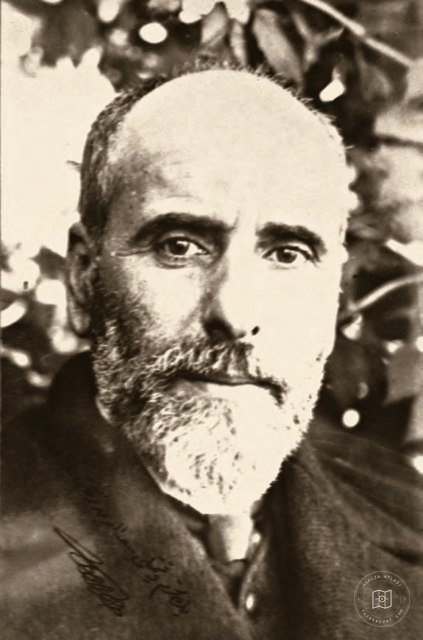 Signed portrait of M. Tahir Olgun