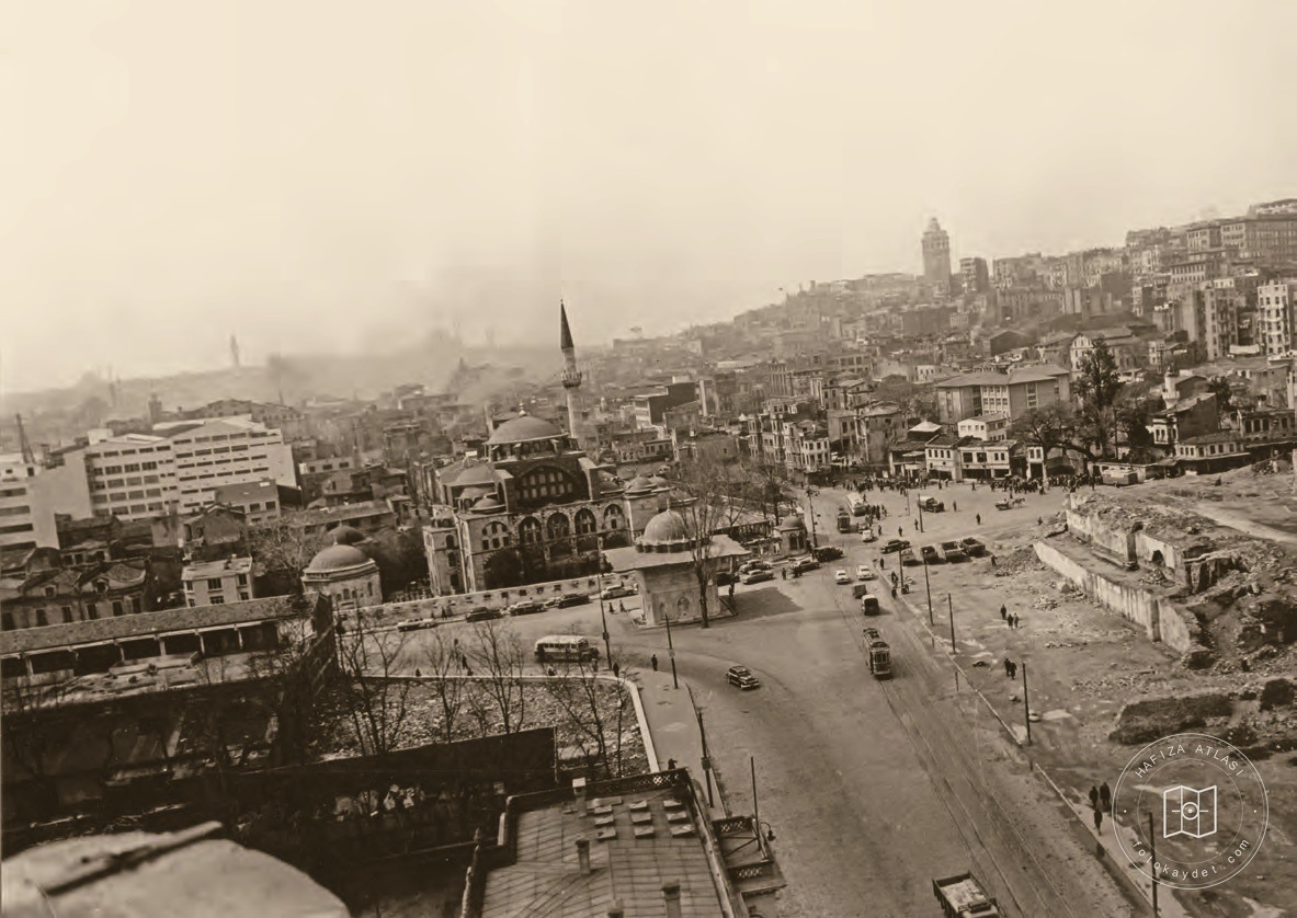 Tophane Square during demolition works