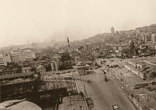 Tophane Square during demolition works