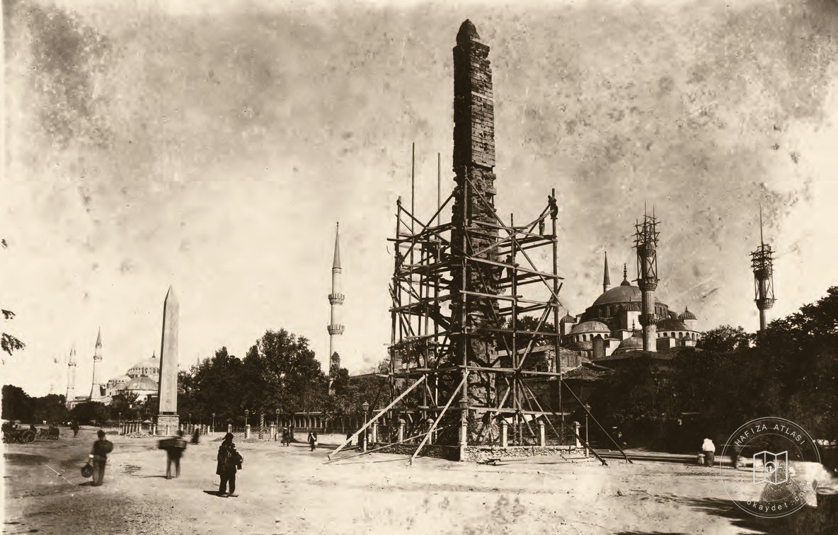 Örme Sütun ve Sultanahmet minarelerinin tamiri