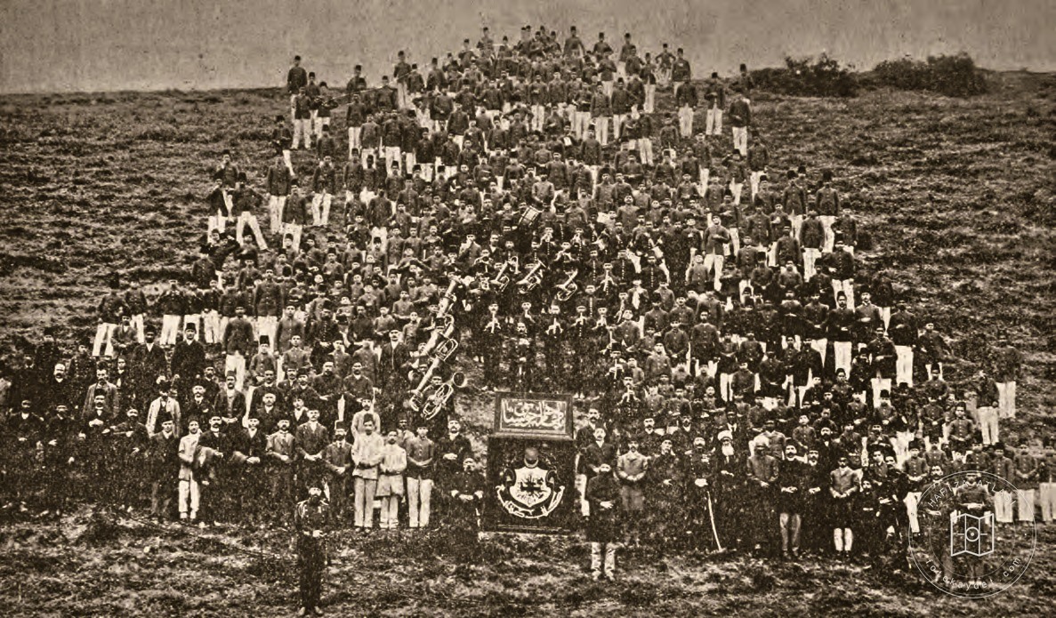 Teachers and students of the Industrial School