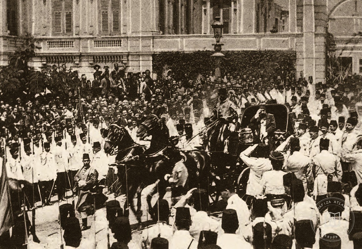 II. Abdülhamid’in Cuma selamlığı için Yıldız Sarayı’ndan çıkış