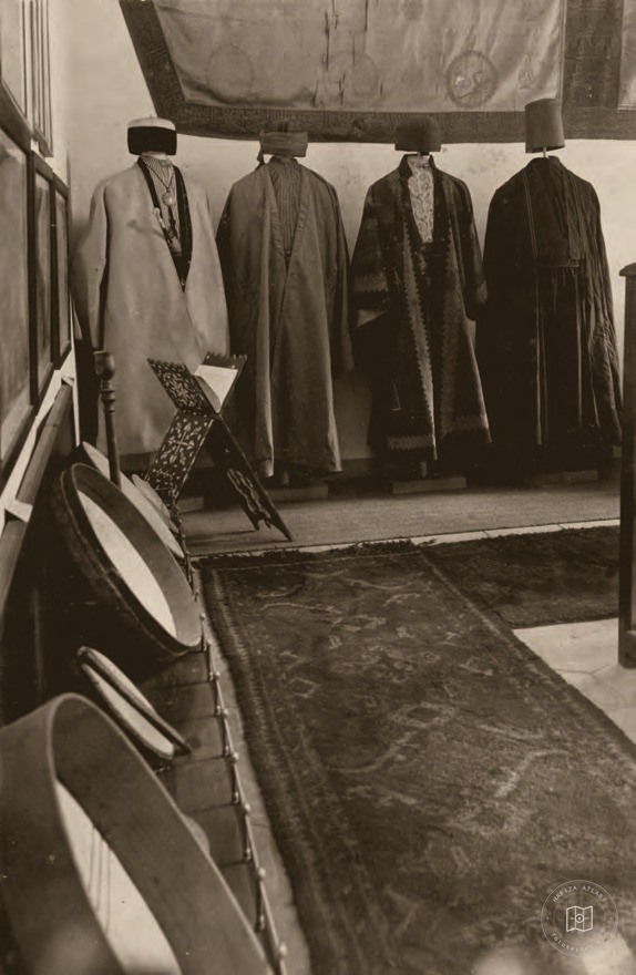 Istanbul City Museum exhibits in Beyazıt Madrasa