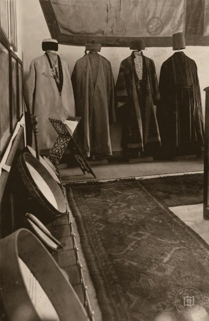 Istanbul City Museum exhibits in Beyazıt Madrasa