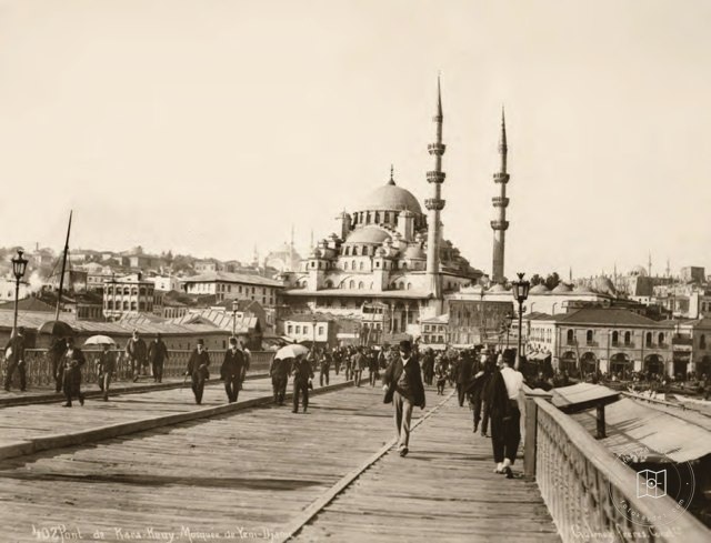 Yeni Mosque from Galata Bridge