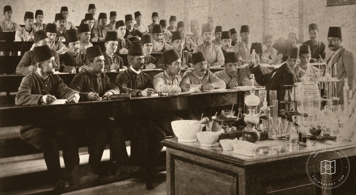 Chemistry classroom at Halkalı Agricultural School