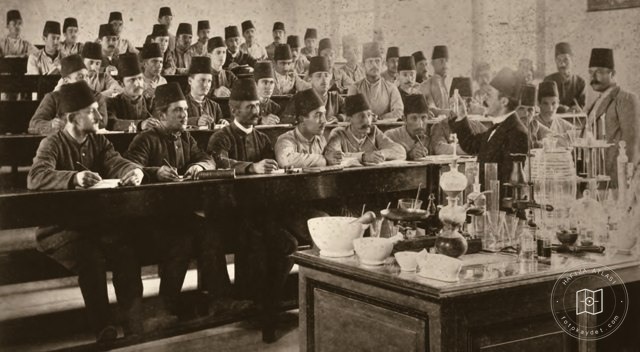Chemistry classroom at Halkalı Agricultural School