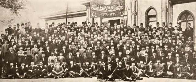 Teachers and students of the Darülfünun law department