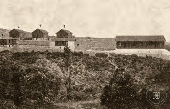 Barracks at Serviburnu Quarantine Station