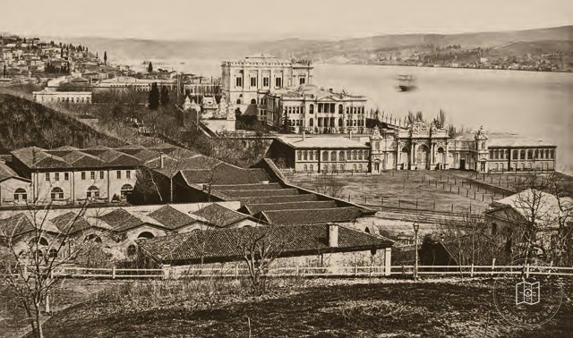 Dolmabahçe Palace and palace stables