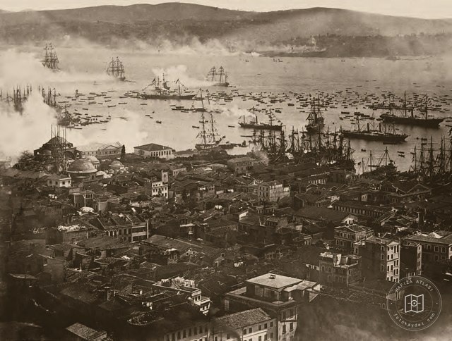 Tophane from Galata Tower