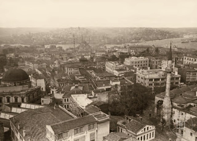 Nuruosmaniye'den İstanbul panoraması