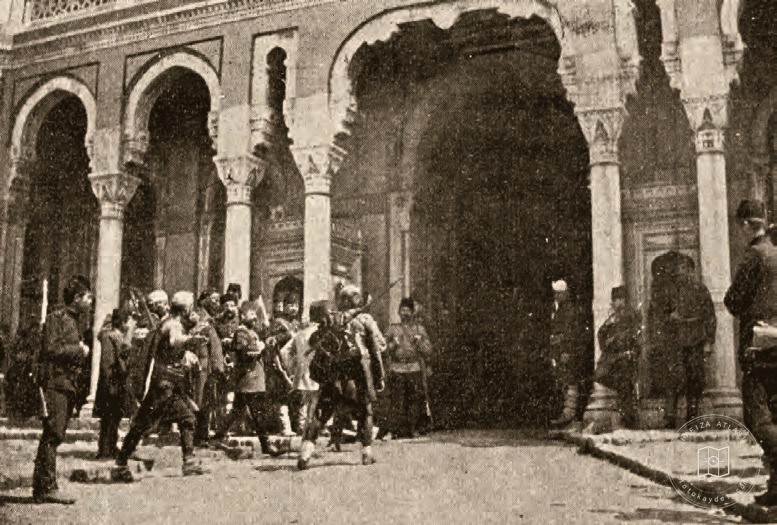 Niyazi Bey of the Action Army at Taksim Barracks