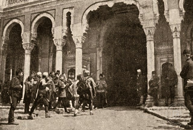 Niyazi Bey of the Action Army at Taksim Barracks
