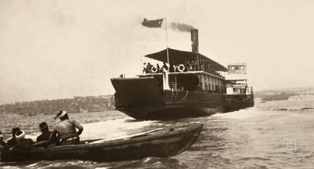 Car ferry on the Bosphorus