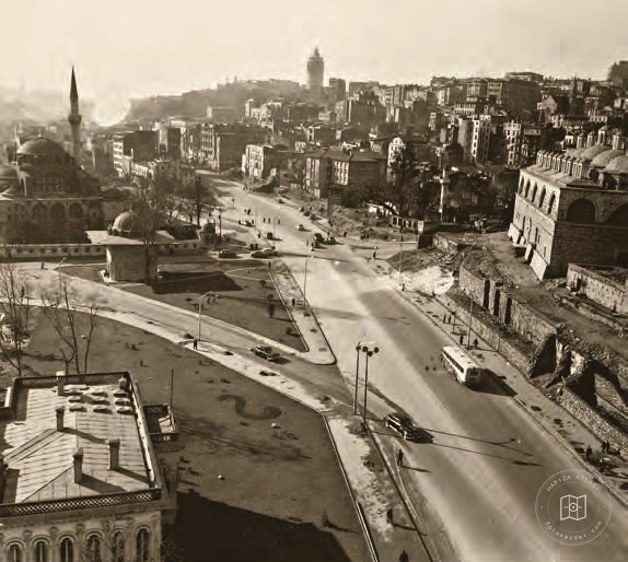 From Tophane toward Karaköy