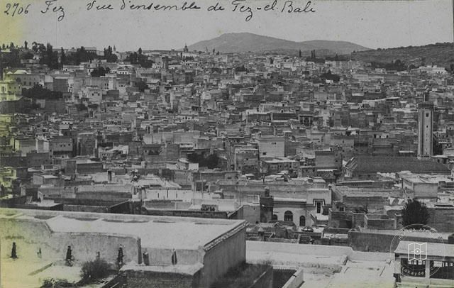 Fes — Fes el-Bali’nin genel görünümü