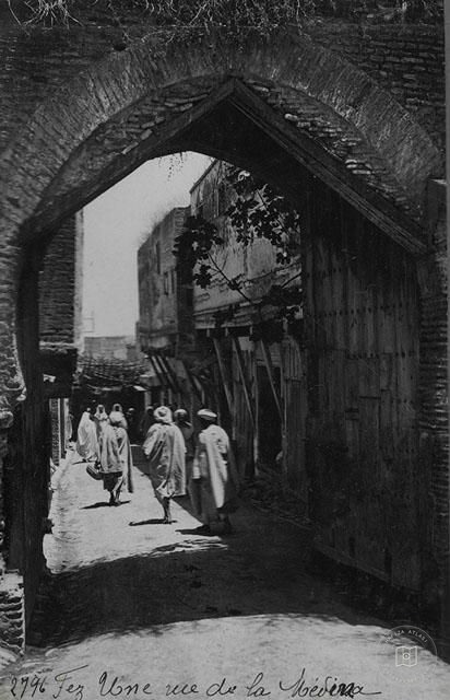 Fes — Medinada sokak görünümü