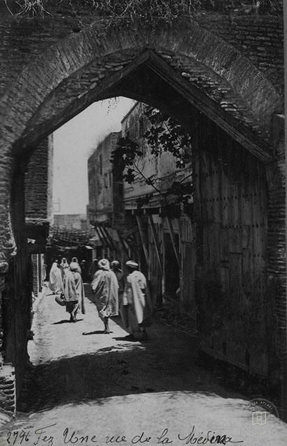 Fes — Medinada sokak görünümü