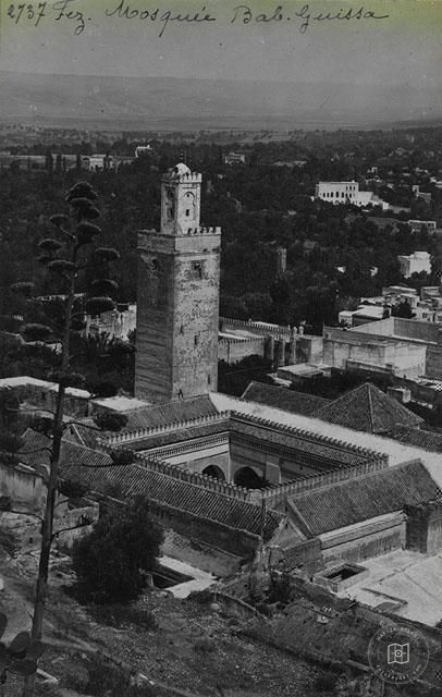 Fes — Bab Gissa Camii’ne yüksekten bakış