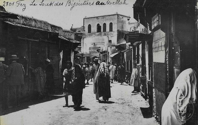 Fes — Mellah mahallesinde kuyumcular çarşısı
