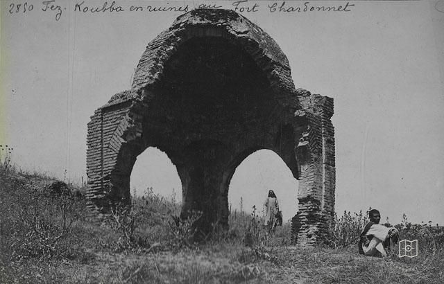 Fes — Chardonnet Kalesi kalıntılarında kubbe