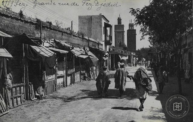 Fes — Fes el-Cedid’in ana caddesi