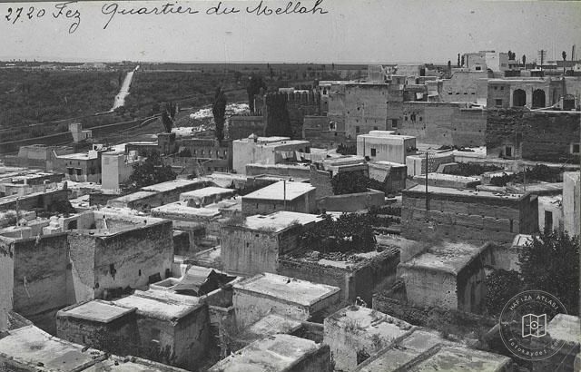 Fes — Mellah Yahudi mahallesinde evler