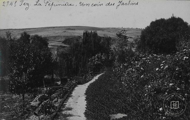 Fes — La Pépinière Bahçeleri’nden bir bölüm
