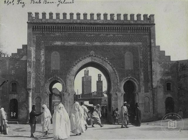 Fes — Bab Bu Jallud’un genel görünümü