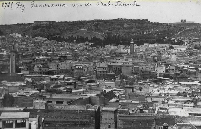 Fes — Bab el-Fetuh’tan panorama