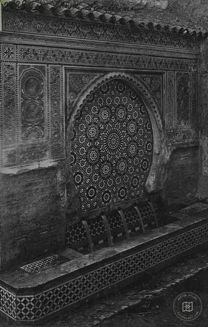 Fes — Kamusal çeşme